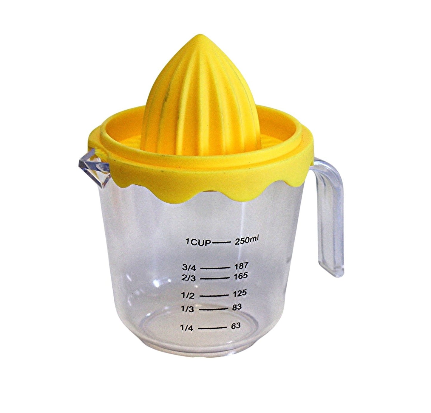 Lemon Squeezer Strain Measured Amounts Orange and Lime Juicer and Reamer