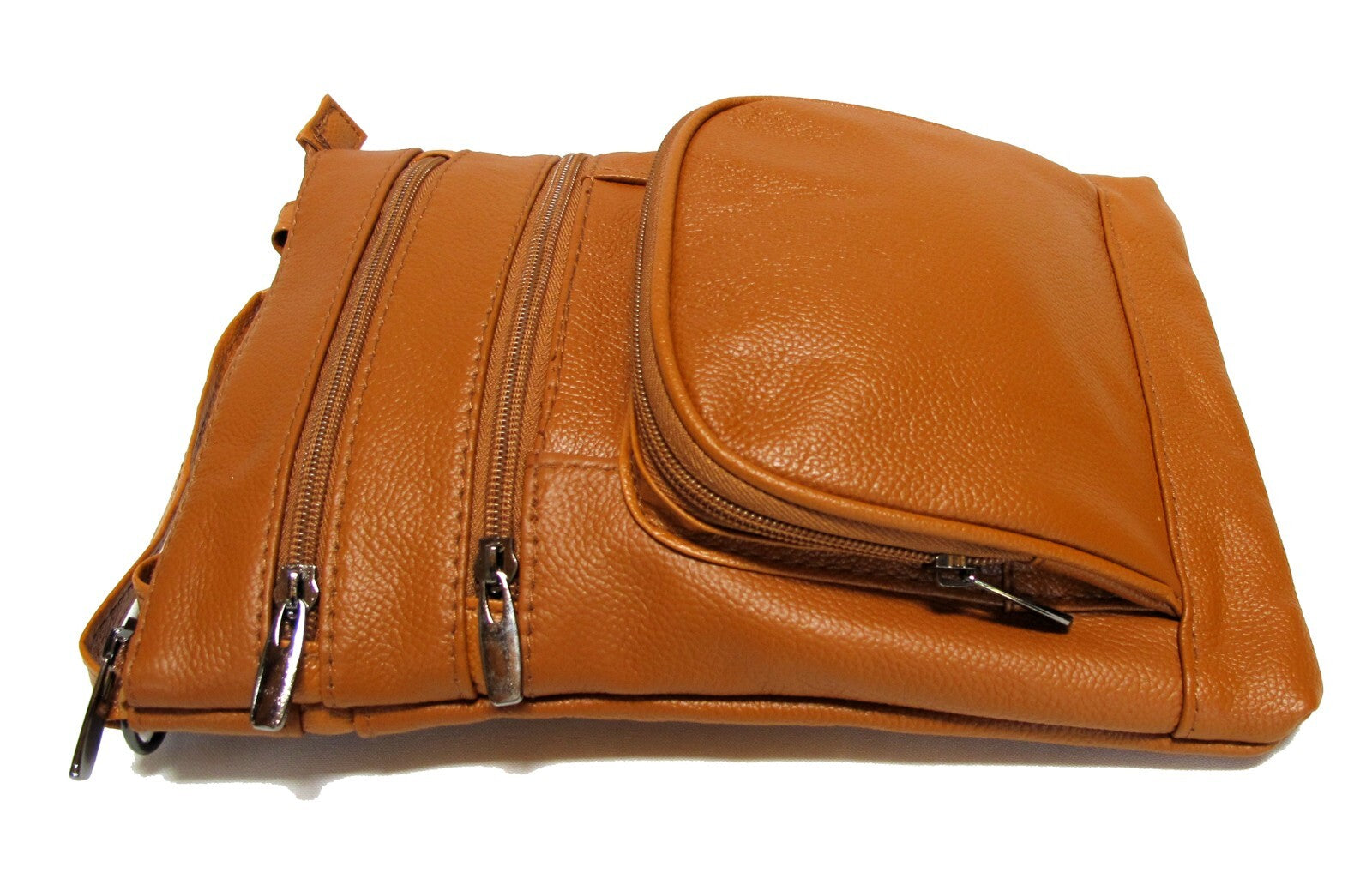 Real Leather Shoulder Bag Handbag Purse Cross Body Organizer Smart Phone Pockets