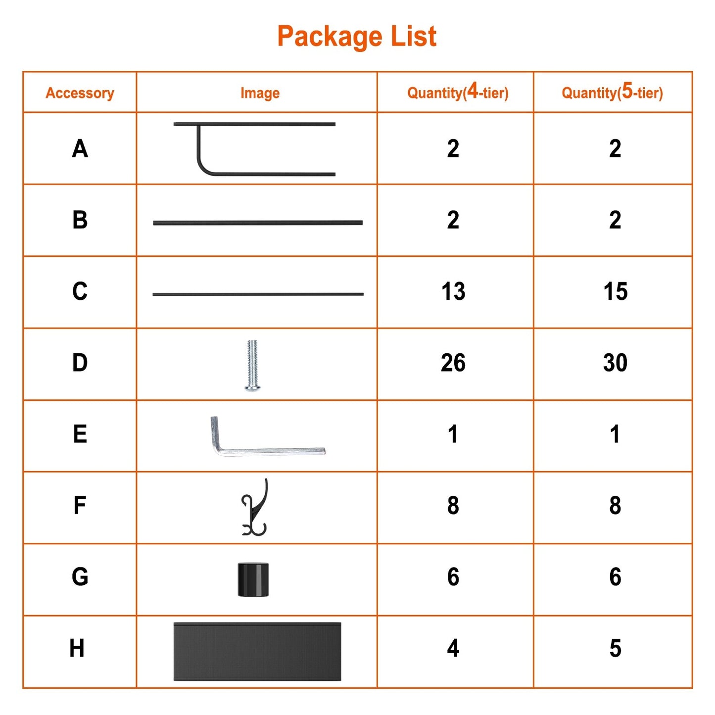 Coat and Shoe Rack for Entryway Organizer Metal Coat Hat Rack W/ 4 Tier Shelves