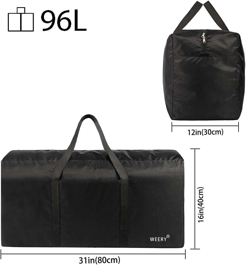 duffle bag kozy Viral Travel Hack Foldable Extra Large Duffle Bag Perfect for Travel Gym Camping Hiking More Durable Lightweight Space-Saving Design 