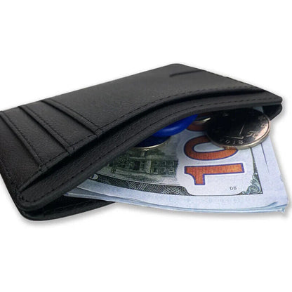 RFID Blocking Slim PU Leather Wallet | Unisex Credit & ID Card Holder | Lightweight, Stylish, Durable for Everyday & Travel | Secure Anti-Theft Design