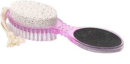 2 Pack Pedicure Paddle Kit 4 in 1 Tool with Pumice Stone for Feet Hand Toe Nail