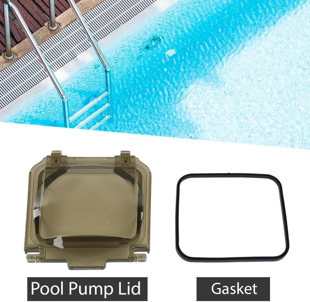 Strainer Cover with O-Ring Gasket Kit For Super Pump SPX1600D New Pool Pump Replacement Lid Strainer Cover + Gasket