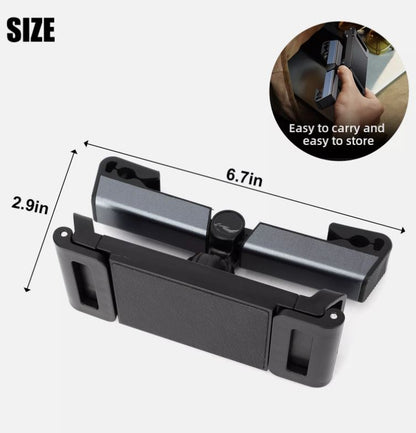 360° Car Back Seat Headrest Tablet Holder – Fits 4.7-12.9'' Smartphones Tablets! Perfect for Movies, Games on Road Trips