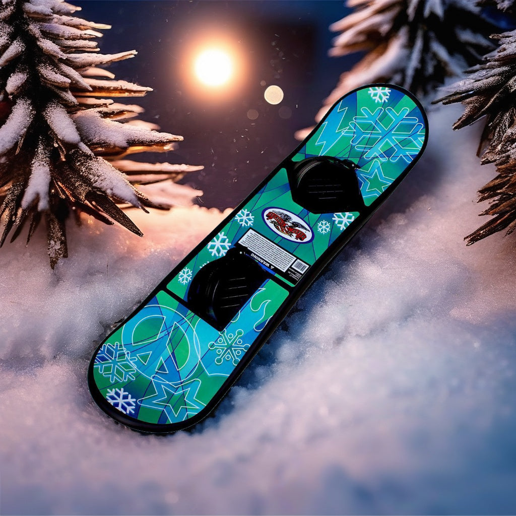 Flexible Flyer Snowboard for Enhanced Winter Performance