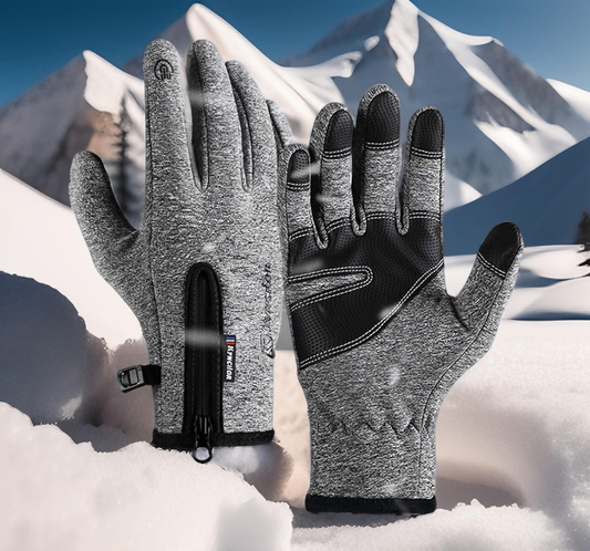 Thermal Waterproof Windproof Winter Gloves for Men & Women – Touch Screen Compatible, Small Size