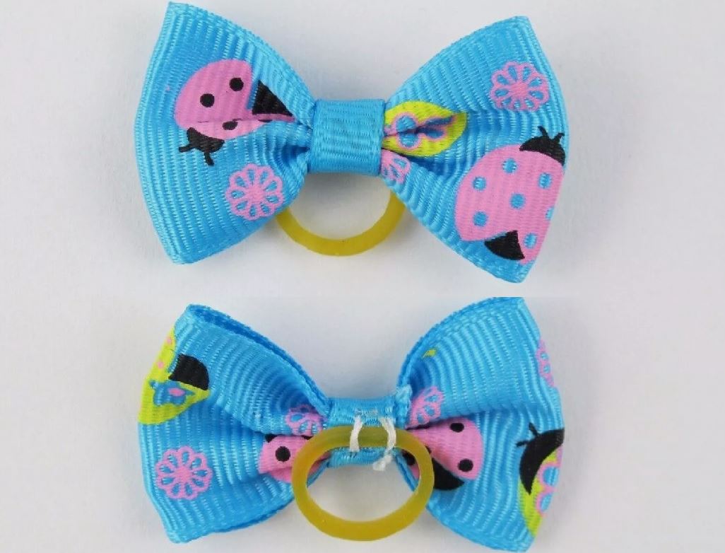 Cute Hair Bows for Small Dogs & Cats – DIY Pet Grooming Accessories, Colorful Bowknots, Perfect for Puppies, Cozy & Lightweight Pet Headdress