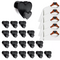 love hanger 18Pcs Space Triangles Clothes Hanger Connectors Hooks for Organizer Closet Space-Saving Hanger 
