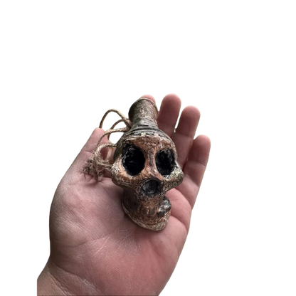 aztec death whistle, Mexican Death Whistle - Authentic Aztec Skull Whistle, Super Loud & Scary Sound, Handmade Ceramic Mayan War Whistle for Pranks