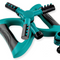 360° Automatic Rotating Lawn Sprinkler – Covers 30ft Range, Adjustable Arms, Leak-Proof Hose Connector, Garden & Yard Watering Tool for Even Coverage