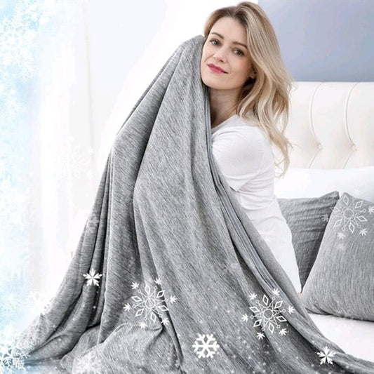 50"X70" Cooling Blanket for Hot Sleepers Lightweight Summer Cold Thin Blankets