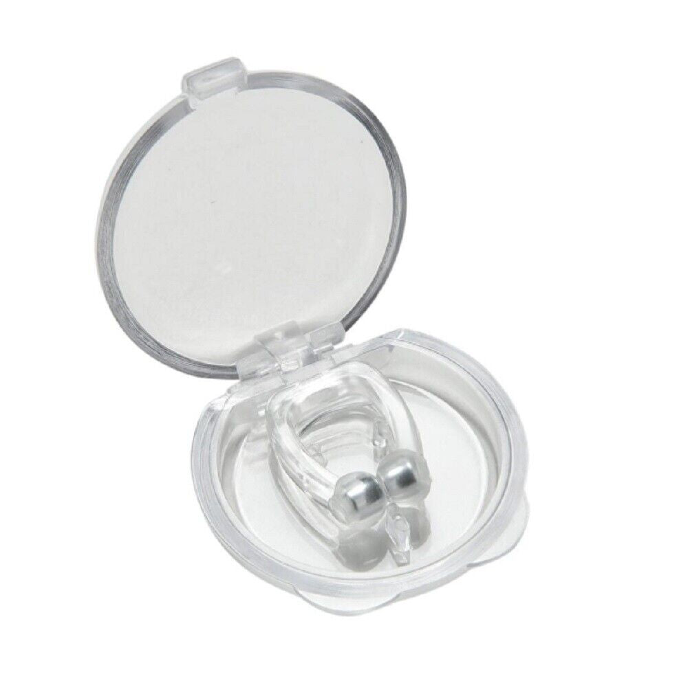 4-Pack Magnetic Anti-Snore Nose Clips – Silicone Snoring Aid for Better Sleep