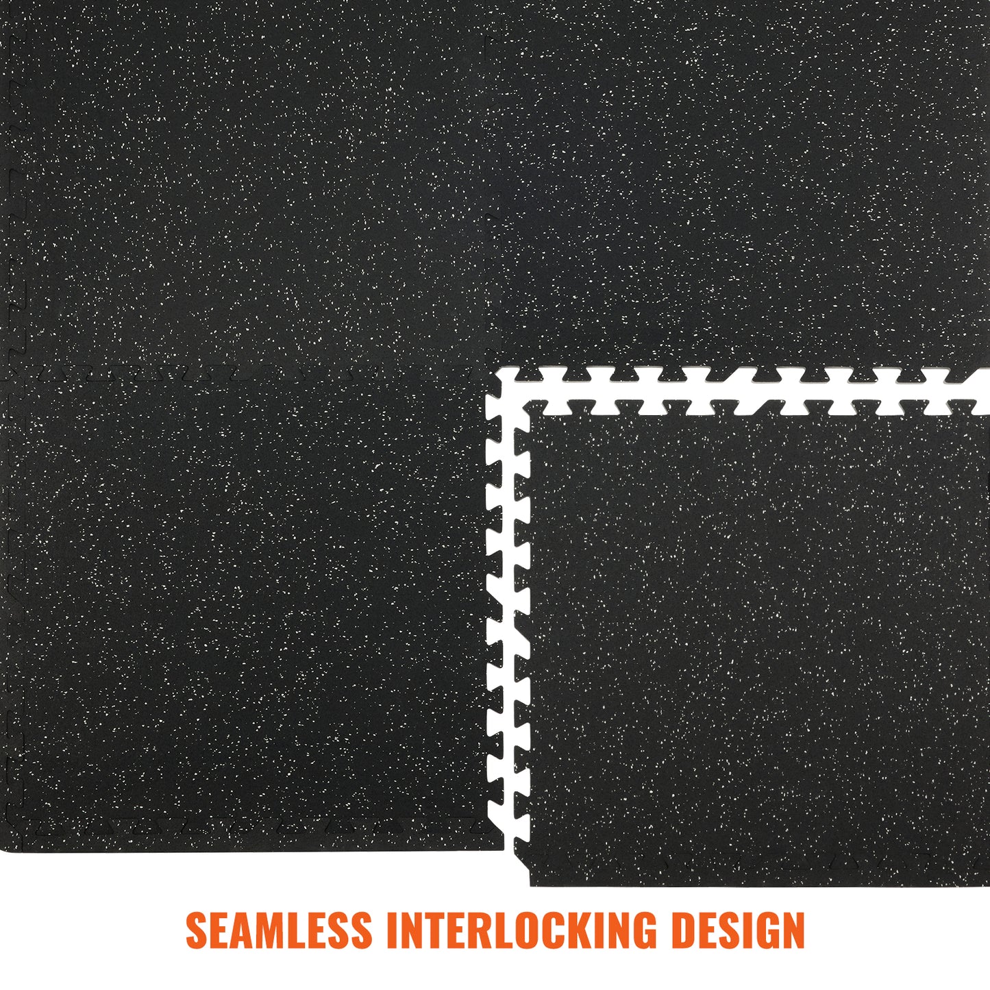 6/12/25 Pack Exercise Floor Mat Interlocking Tiles Foam W/ 24 X24 X 0.5''