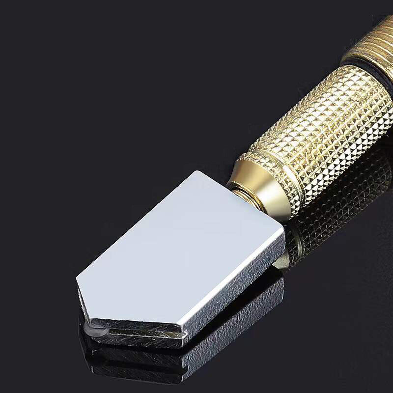 1/2/4Pc Professional Diamond Tip Glass Cutter Steel Blade Precision Cutting Tool