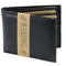 New Mens Bifold Genuine Leather Wallet Multi Credit Card ID License Slim Black