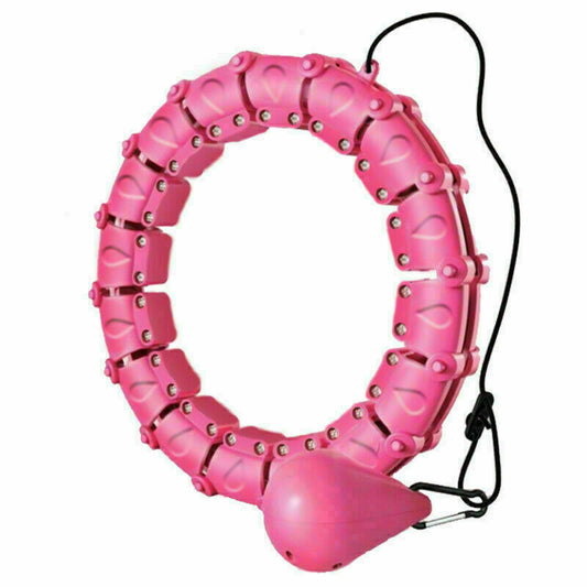 Custom Knots Weighted Hoola Fitness Hoop Adult Smart Hula Thin Waist Weight Loss