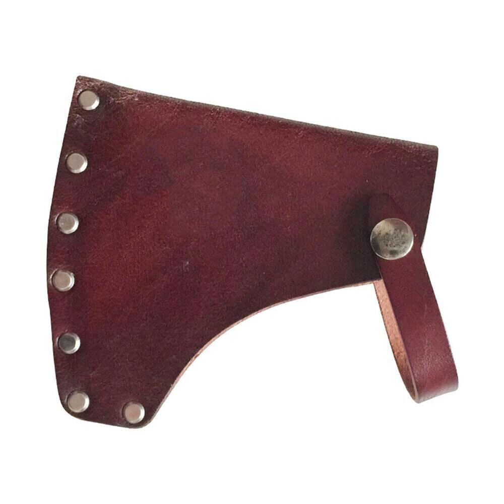 1Pc Leather Axe Holder Hatchet Lanyard Blade Sheath Head Cover Protector USA