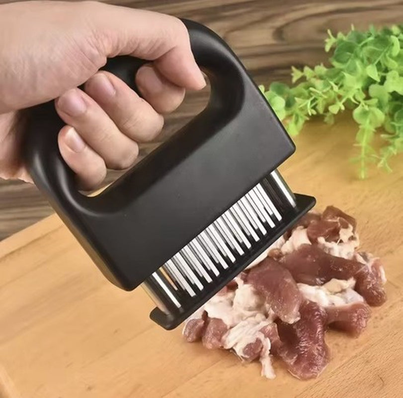 ✅PRO GRADE Ultra Durable Meat Tenderizer | 48 Stainless Steel Blade Kitchen Tool