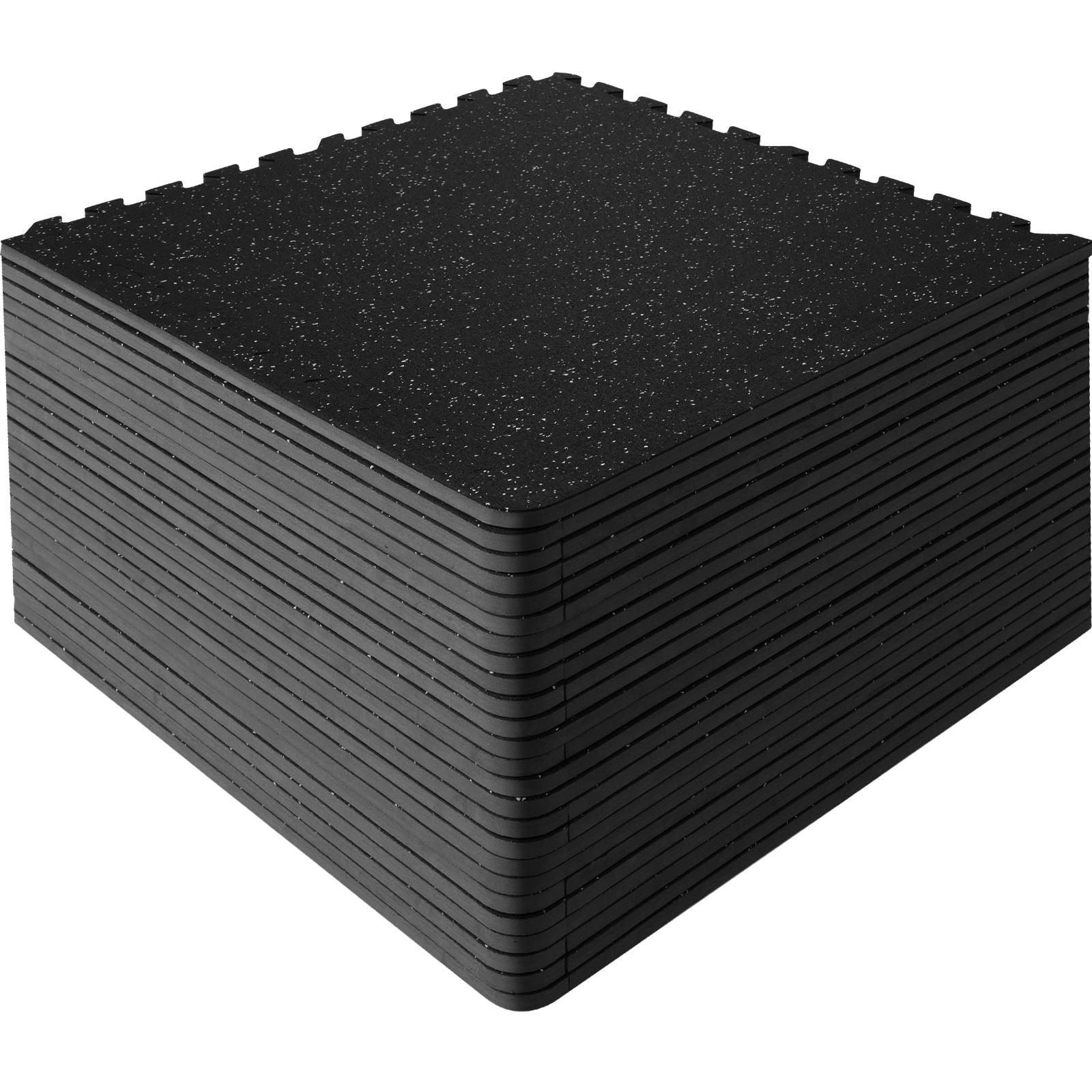 6/12/25 Pack Exercise Floor Mat Interlocking Tiles Foam W/ 24 X24 X 0.5''