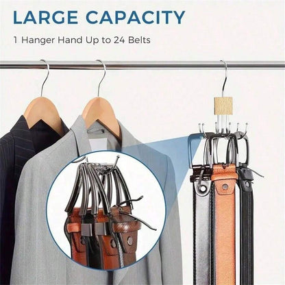 1 Pc Hanger Belt Organizer Rack Space Saving Closet Organizer Hooks for Home New