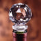Acrylic Wine Bottle Stoppers - Crystal Clear with Airtight Silicone Seal New