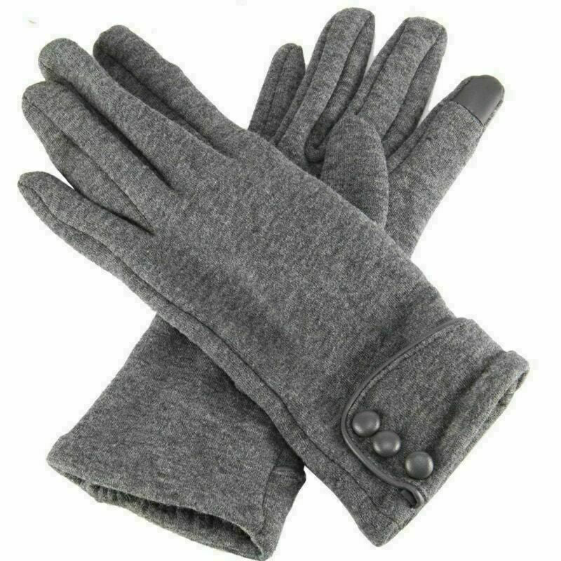 Women’s Warm Cashmere Touchscreen Gloves – Thick, Soft Winter Fleece Gloves for Texting, Typing, Cycling, Stylish Gift for Ladies