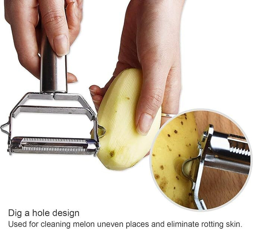 Stainless Steel Potato Peeler Vegetable Grater Fruit Slicer Carrot Cutter Tools