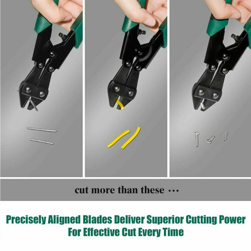 Best Wire Stripper Cutter Crimper Tool – 8'' Self-Adjusting Pliers for Effortless Cable Stripping