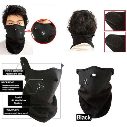 Winter Balaclava Outdoor Ski Cycling Face Mask Neck Warm Thermal Fleece Scarf