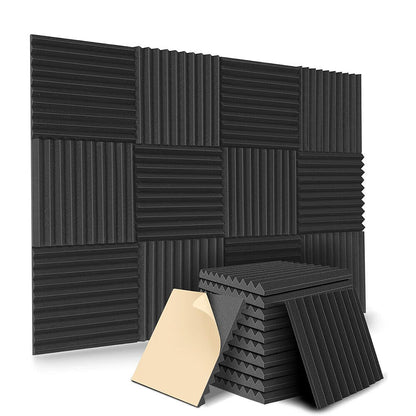 Foam Home, Premium Acoustic Foam Panels - Soundproofing, Noise Reduction & Easy Install | Studio, Home, & Office