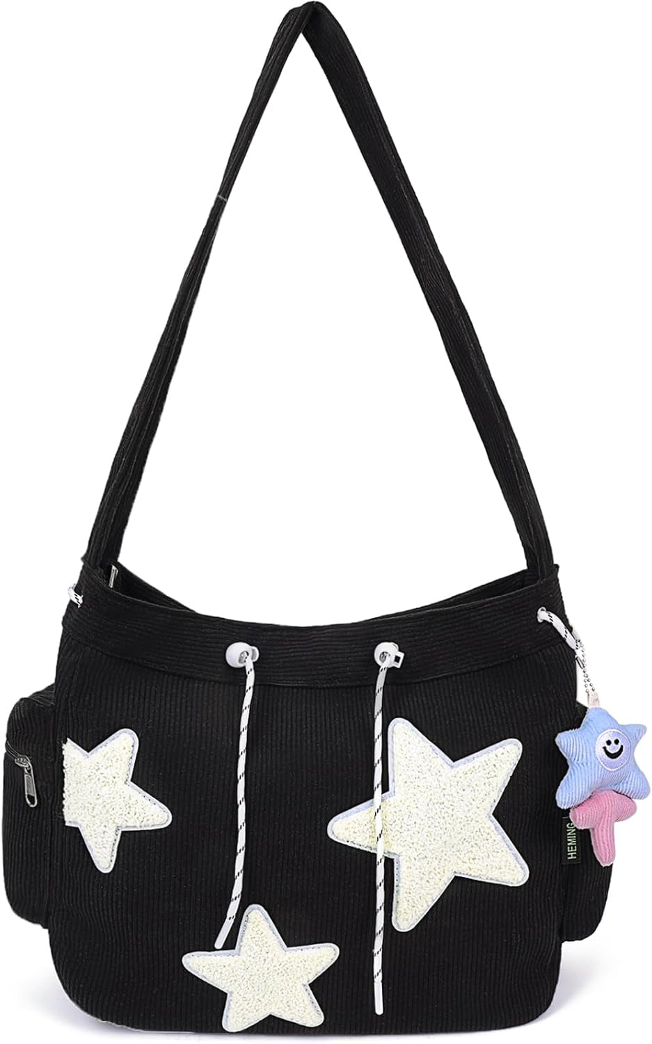 Tote Bag Hobo Bag Cute Messenger Bag, Aesthetic Crossbody Bag, Y2K Star Grunge Bag Emo Shoulder To