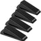 4 Pack Door Stoppers for Bottom of Door, Rubber Door Stopper Wedge