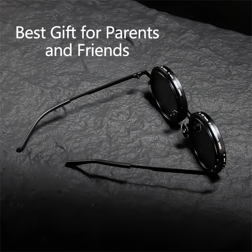 Adjustable Tint Sunglasses, 1-9 Gears Polarized Glasses, Beach, Fishing, Driving