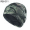 Camo Tactical Thermal Skull Cap Winter Warm Skiing Fleece Beanie Hat Men Womem