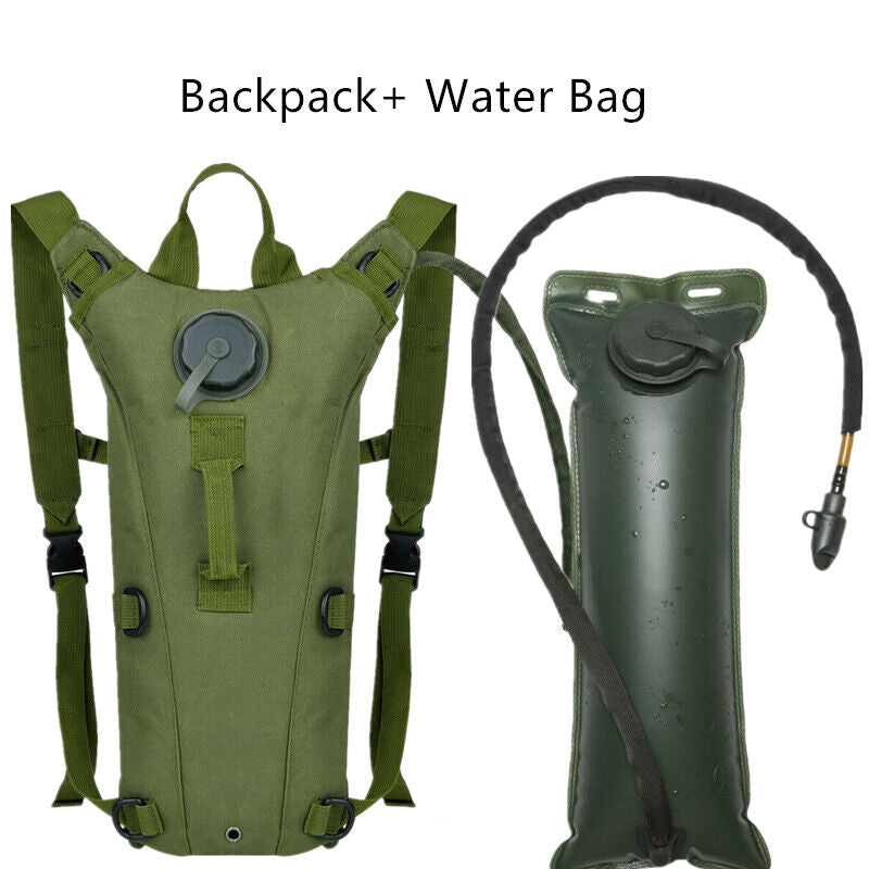 3L Water Bladder Bag Hydration Backpack Pack Hiking Camping Cycling Outdoor USA