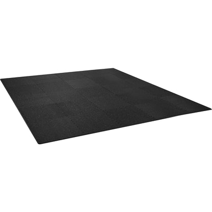 6/12/25 Pack Exercise Floor Mat Interlocking Tiles Foam W/ 24 X24 X 0.5''