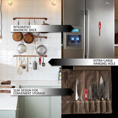 Electronic Digital Instant Read Meat BBQ Smoker Grill Kitchen Probe Thermometer