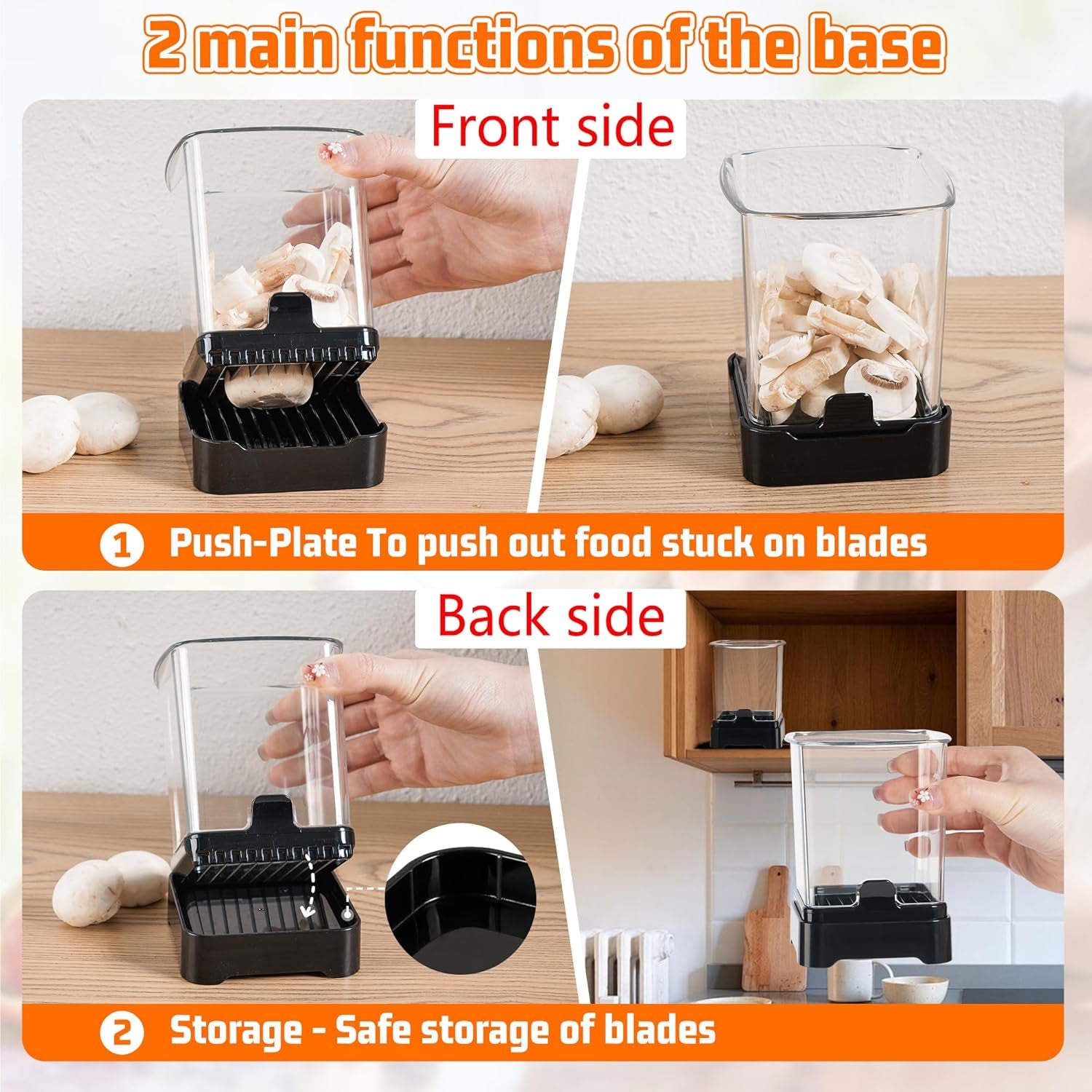 Fruit & Veggie Slicer Cup – Cutter for Banana, Egg, Grape – Portable & Safe