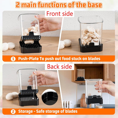 Fruit & Veggie Slicer Cup – Cutter for Banana, Egg, Grape – Portable & Safe