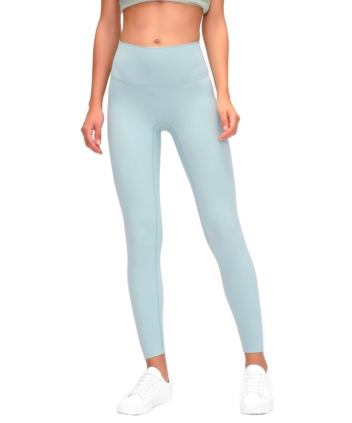 Ultra-Soft High Waisted Women’s Leggings - Seamless 7/8 Stretch Fit, Slim Tummy Control, Non-See-Through for Yoga, Sports, Everyday Comfort