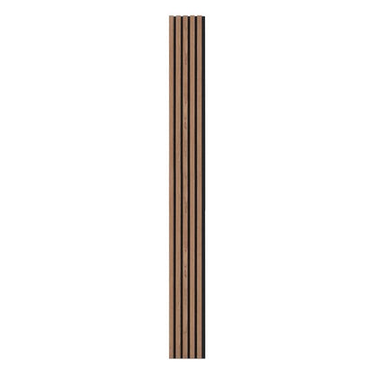 VEVOR Wood Slat Acoustic Panels 7.9 X 94.5 in for Modern Wall Decor Walnut