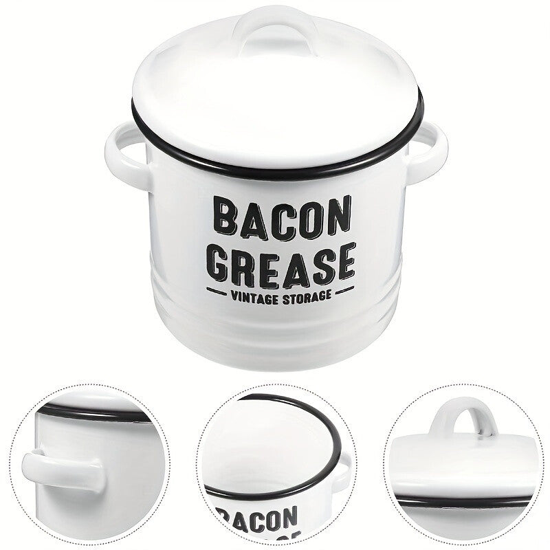 1Pcs Oil Storage Tank-20.29Oz Large Capacity Grease Container,Rich Colors