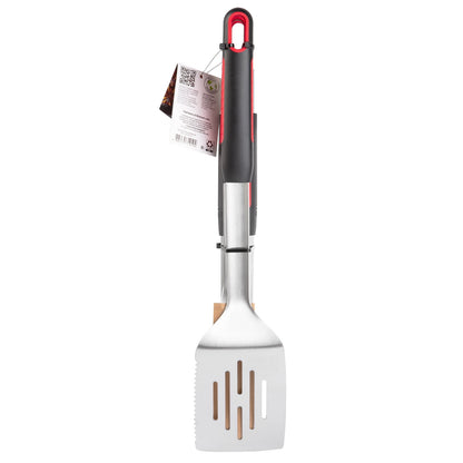 Expert Grill Stainless Steel BBQ Tool Set with Soft Grip Handles-3 Pcs