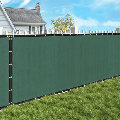 6Ft X 50 Privacy Fence Screen Garden Yard Windscreen Mesh Shade Cover Green