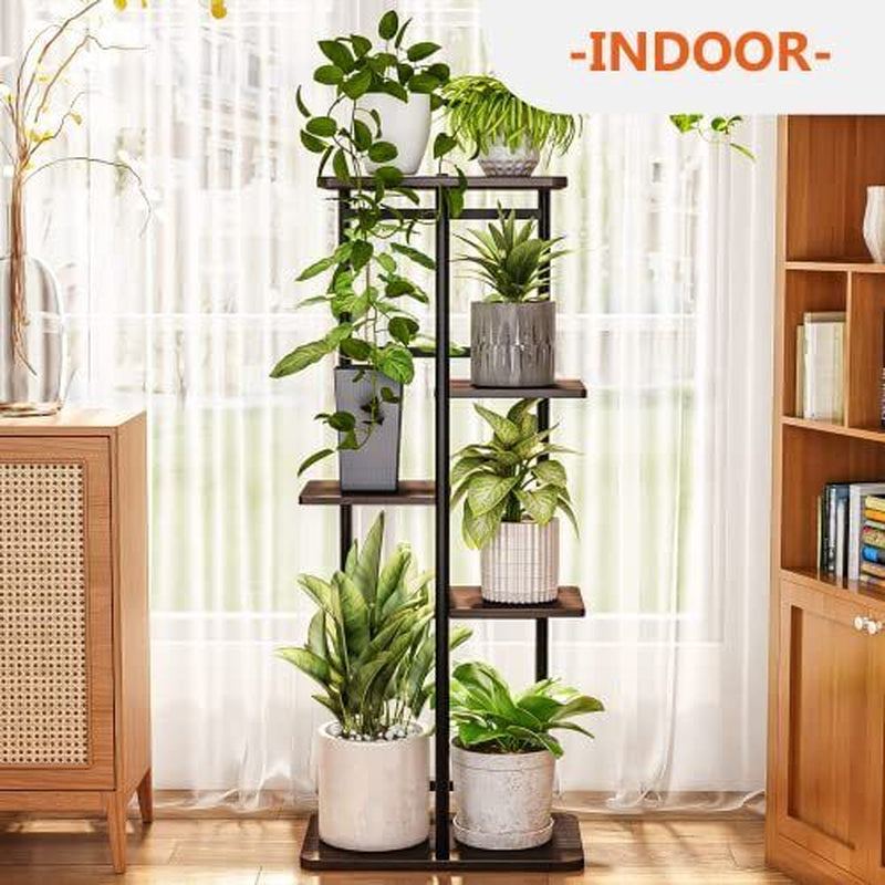 Indoor Outdoor Plant Stand – Tiered Metal Planter for Vertical Gardening, Space-Saving Design for Home, Garden, Balcony | Rust-Proof & Durable