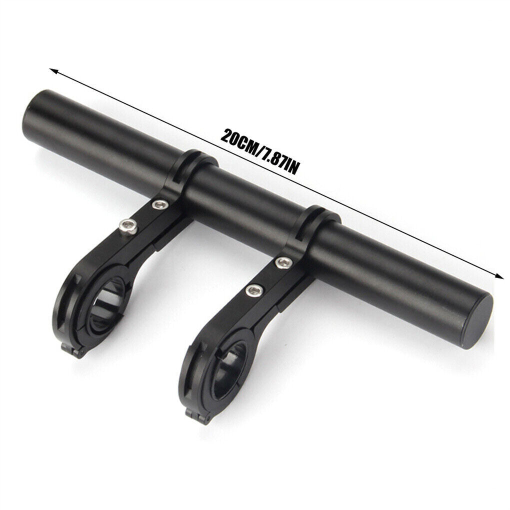 Bike Flashlight Holder Handlebar Bicycle Handle Bar Extender Mount Bracket MTB
