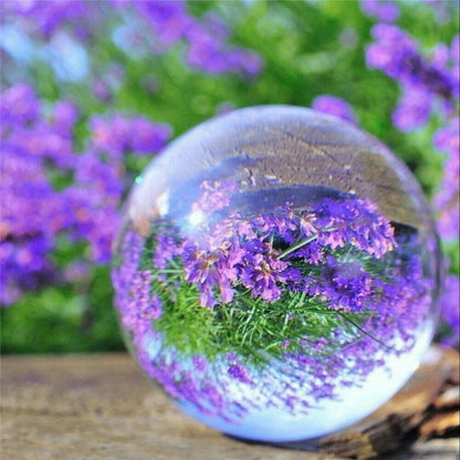 60Mm Photography Crystal Ball Sphere Decoration Lens Photo Prop Lensball Clear