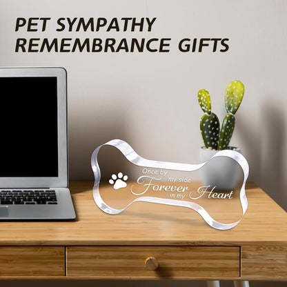 Pet Lover Pet Memorial Ornament Remembrance Gifts: Loss of Dog Cat Sympathy Gift Crystal B