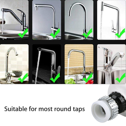 Faucet Water Filter System Kitchen Sink Bathroom Tap 360° Rotating 3 Spray Modes