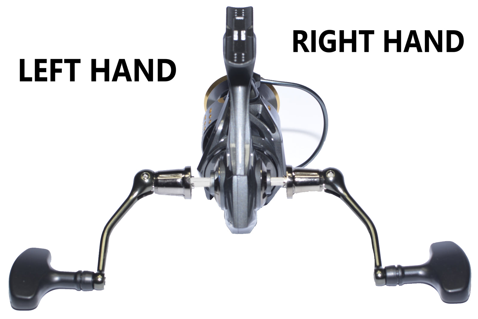 Precision Spinning Fishing Reel 5.2:1 Metal Spool Freshwater Saltwater Right/Left Hand | DEUKIO DA2000–DA7000 | Heavy Duty, High Drag, Smooth Casting